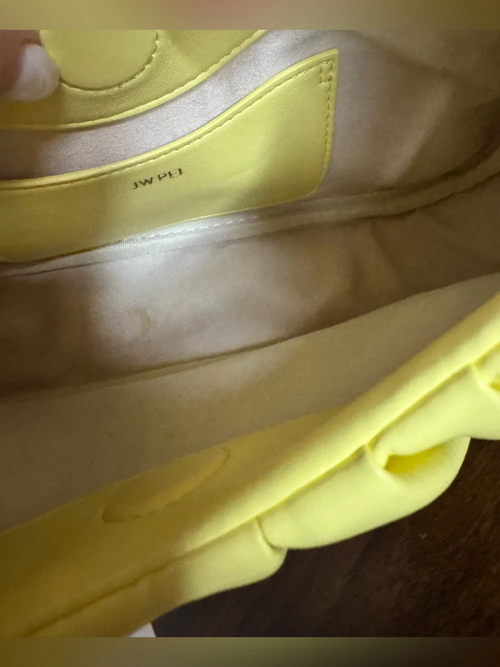 JW PEI Gabby yellow  hobo bag